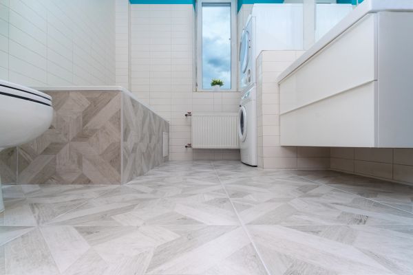 Bathroom Floor Remodeling in Ellicott City